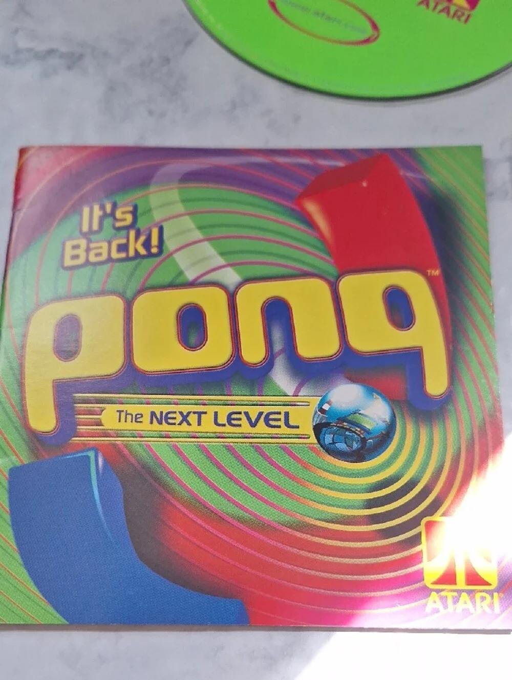 Atari Pong & Q*bert PC Game CDs For The PC, Windows/95